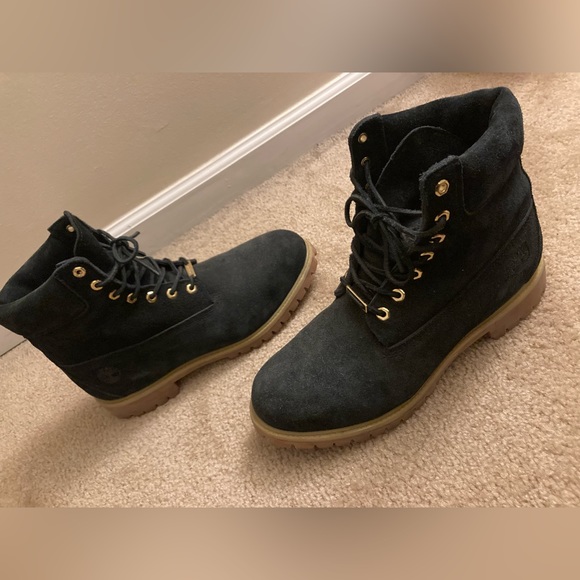 Men’s Timberland boot size 12.! “Blue Suede”. Worn once.! - Picture 6 of 8